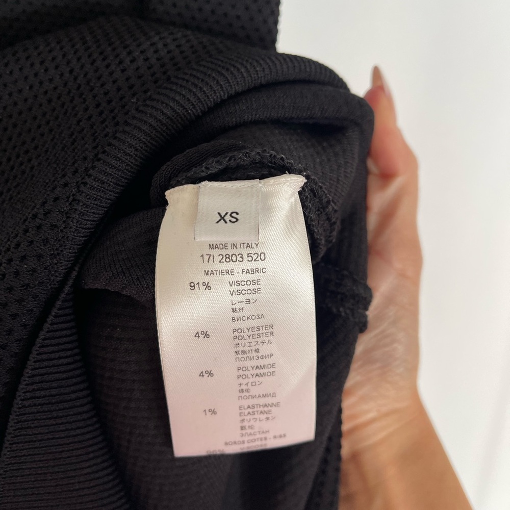 Givenchy Black Bodycon Dress XS - Picture 9 of 10